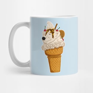 Polar Bear Ice Cream Mug